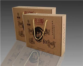 長生訣食用醋禮品(pǐn)盒包裝案例